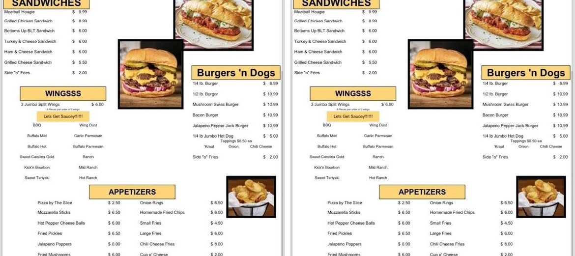 Bottoms up Bar and Grill